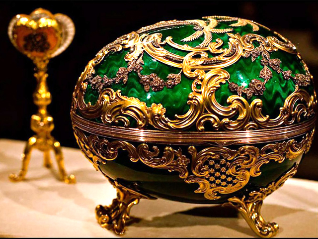 Le Musée Fabergé à Saint-Pétersbourg, Russie