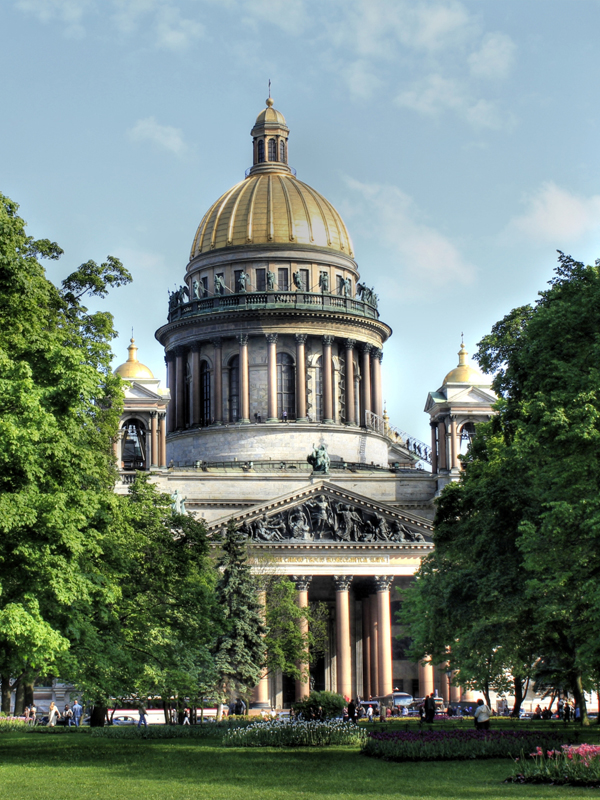 La Cathédrale Saint-Isaac à Saint-Pétersbourg, Russie