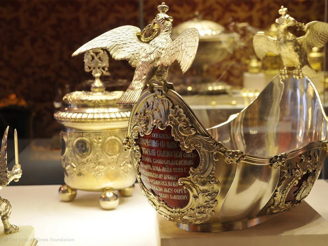 Le Musée Fabergé à Saint-Pétersbourg, Russie