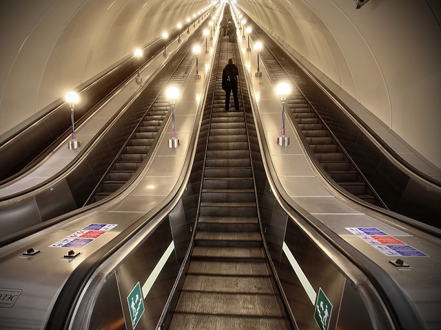 Subway (Metro) tour in St Petersburg, Russia