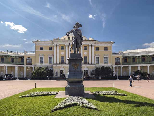 Palais de Pavlovsk à Saint-Pétersbourg, Russie
