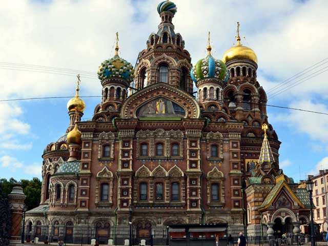 Chiesa del Salvatore sul Sangue Versato di San Pietroburgo, Russia