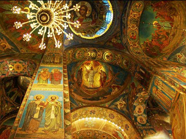 Cathédrale Saint-Sauveur-sur-le-Sang-Versé de Saint-Pétersbourg, Russie