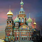Church of Savior on the Spilled Blood in St Peterburg